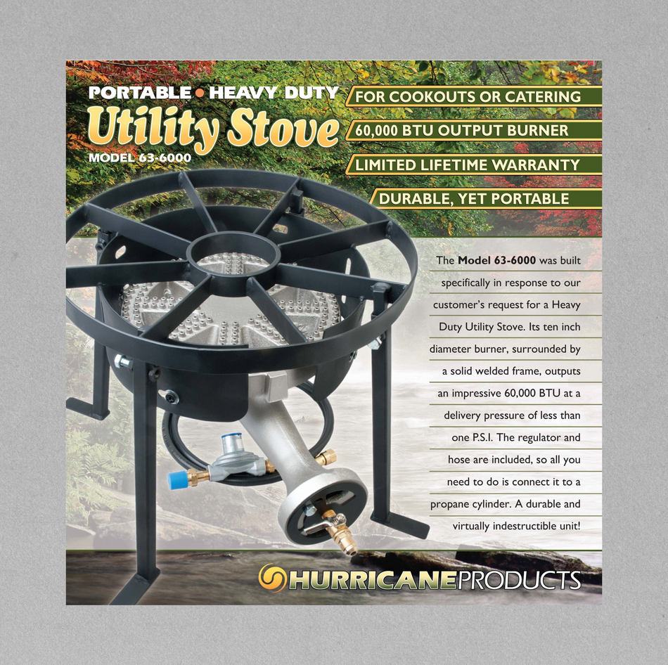 Low Pressure 52,000 BTU Cook Center